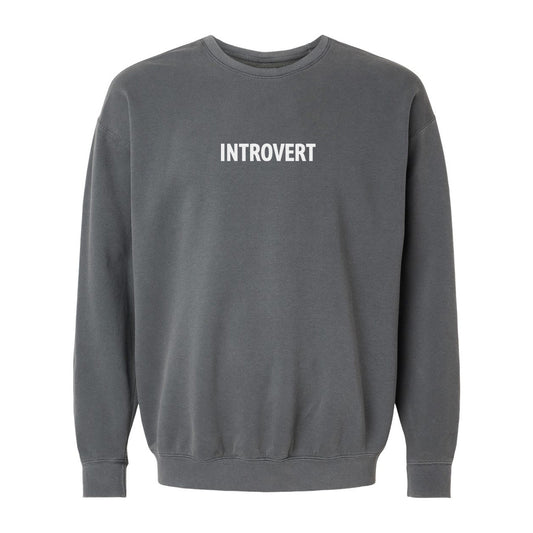 Introvert Washed Sweatshirt