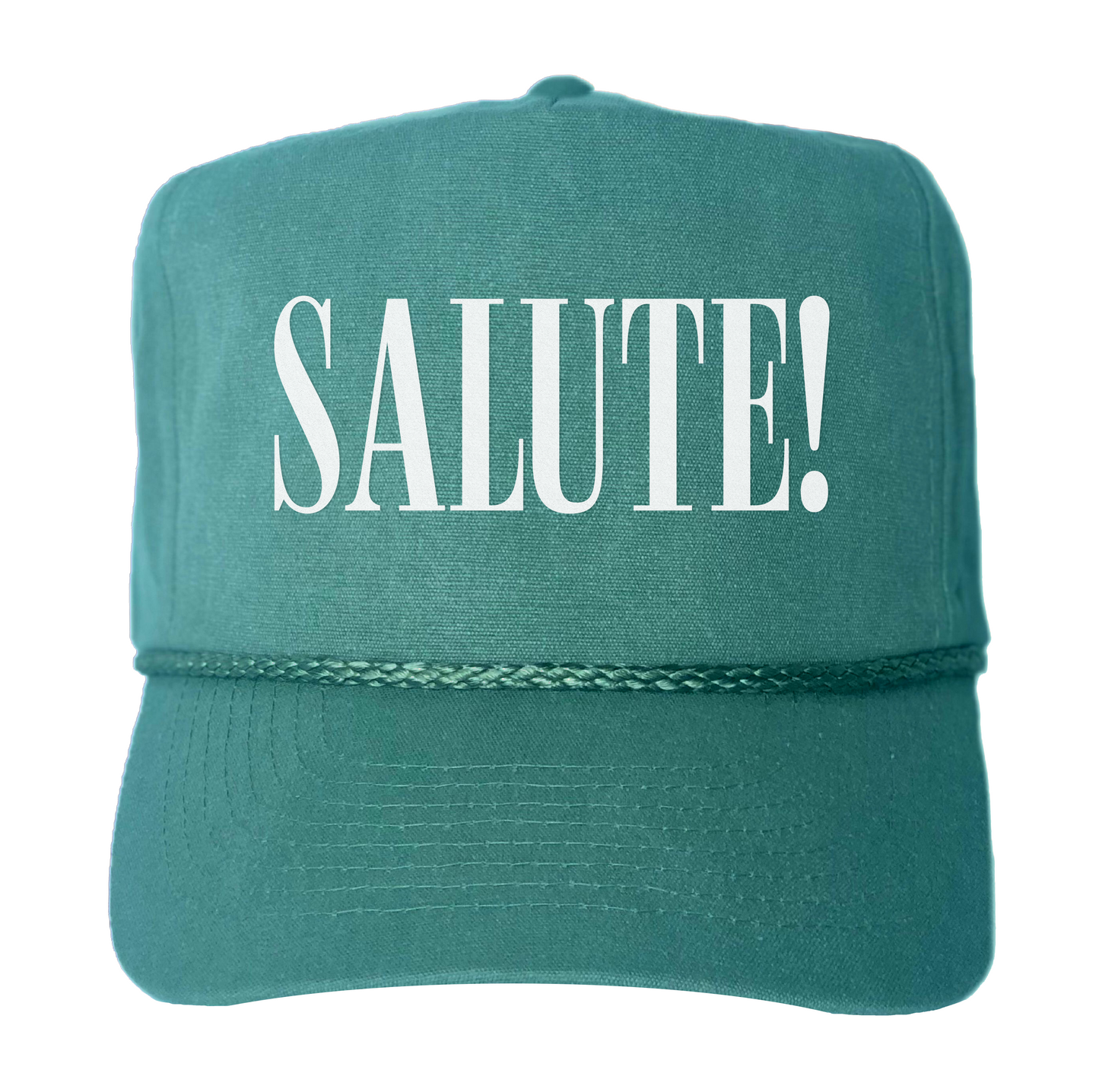 Salute! Western Canvas Trucker