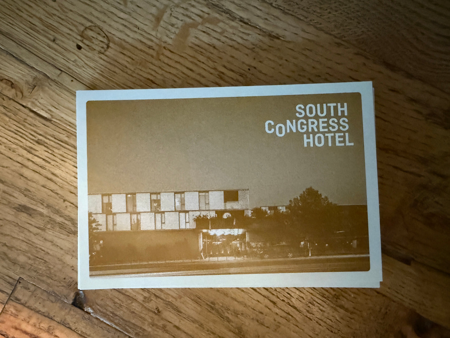 South Congress Hotel Postcard