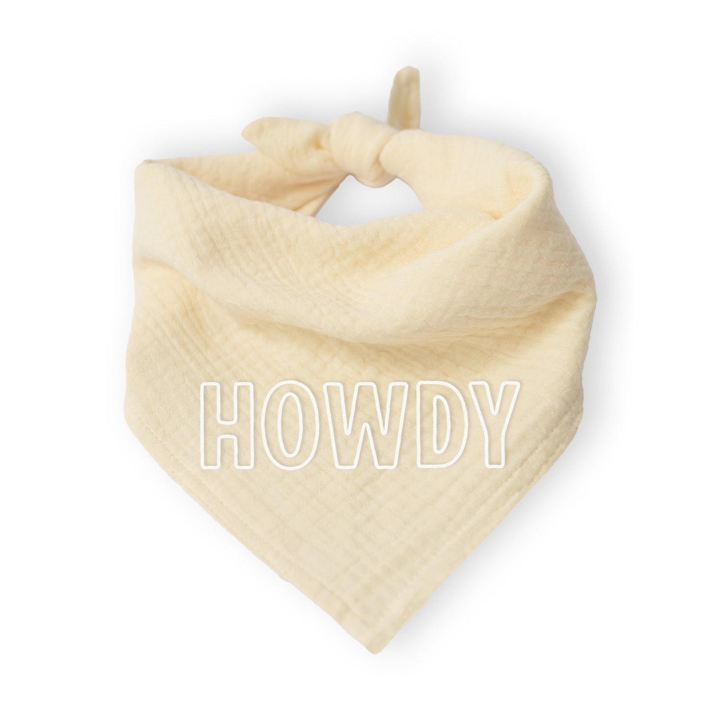 Howdy Outline Bandana