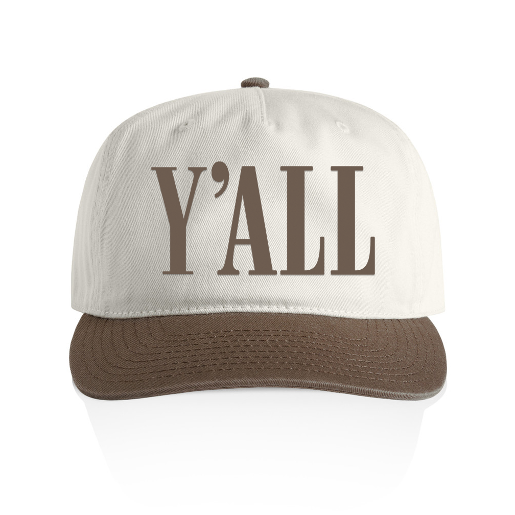 Y'all Western 2 Tone Cap
