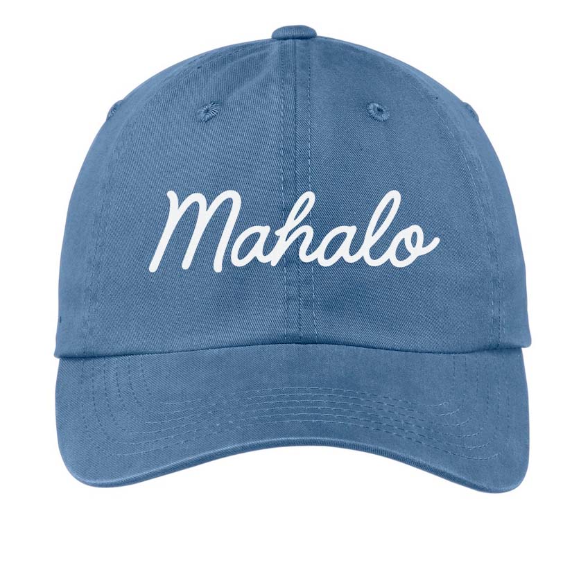 Mahalo (Hawaii) Baseball Cap – Frankie Jean