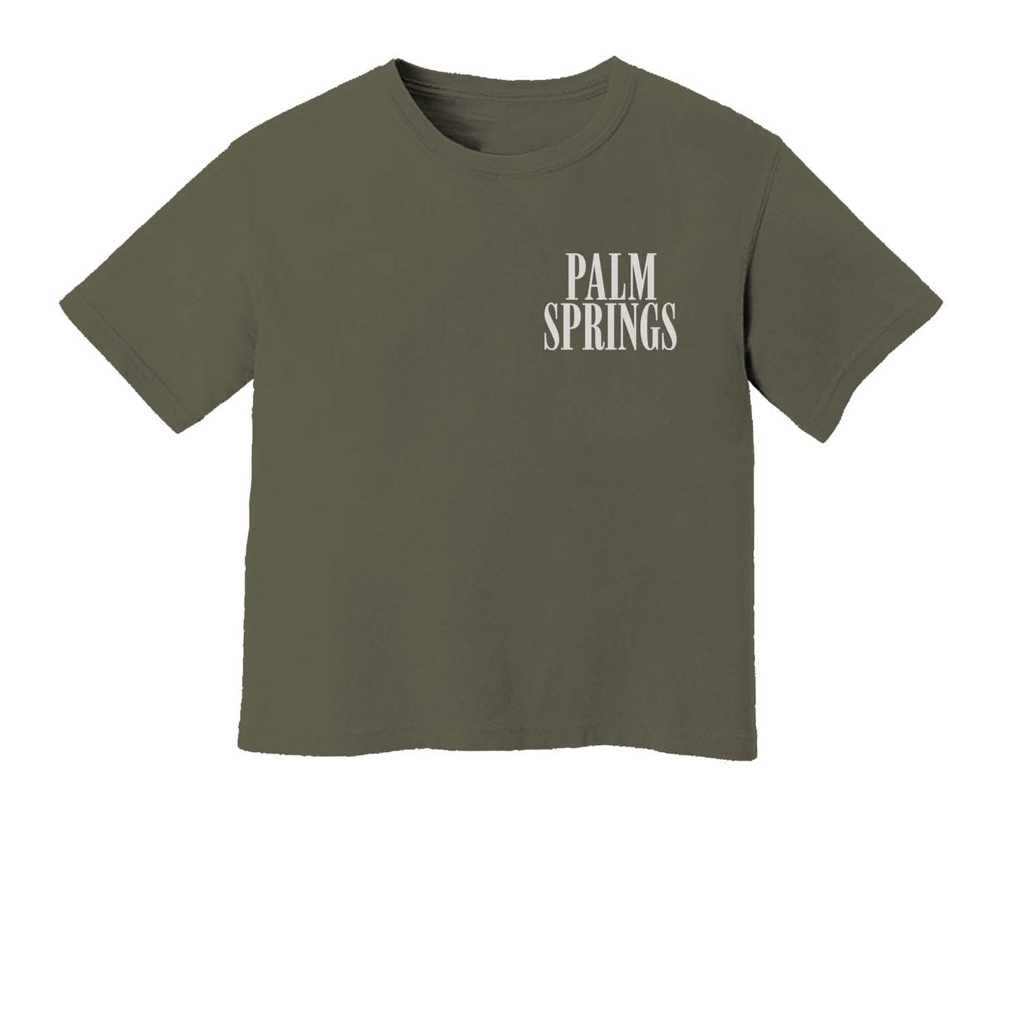 Palm Springs Western Washed Tee