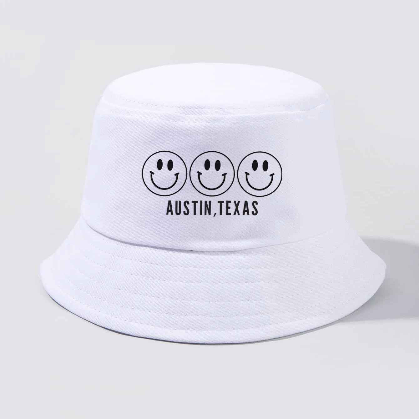 Smile Austin Texas Bucket Hat