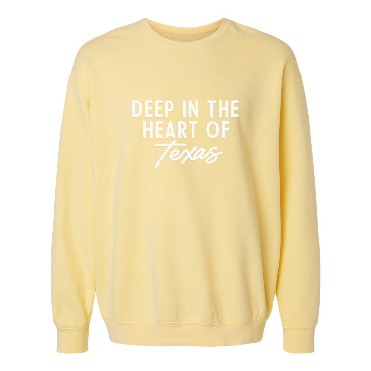 Deep in the Heart of Texas Washed Sweatshirt