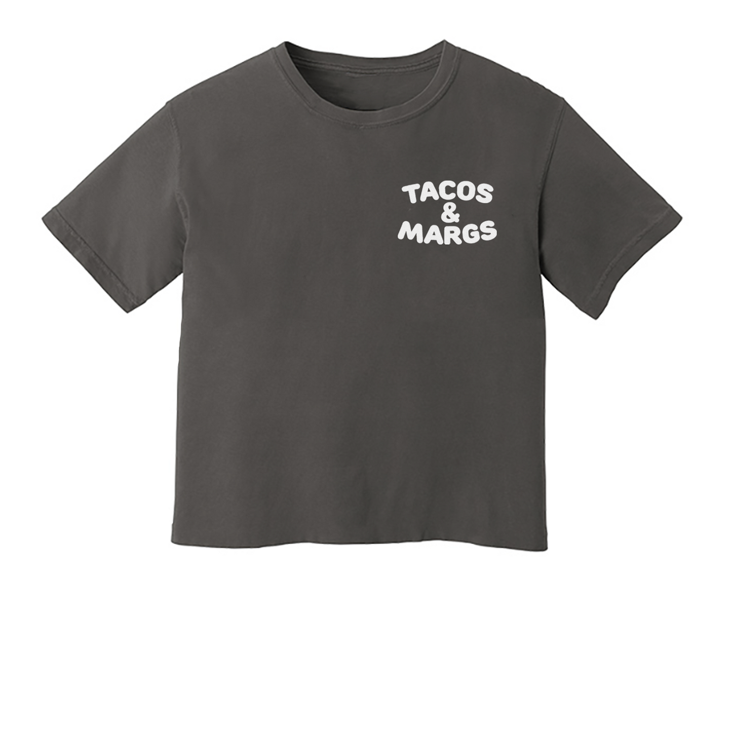 Tacos & Margs Washed Crop Tee