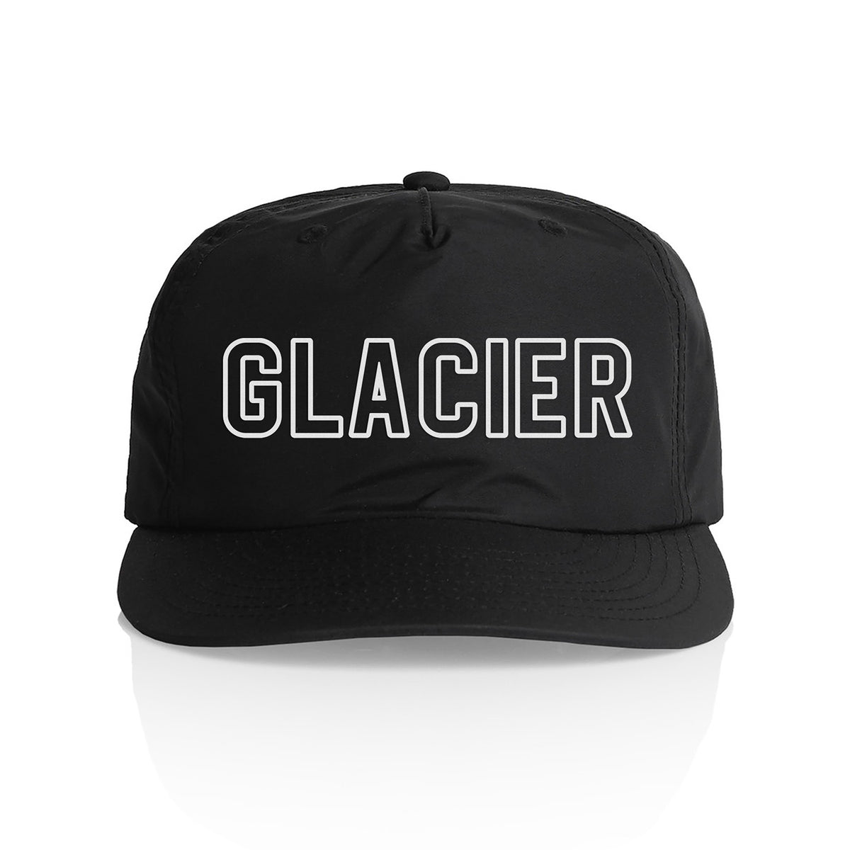 Glacier Outline Nylon Snapback