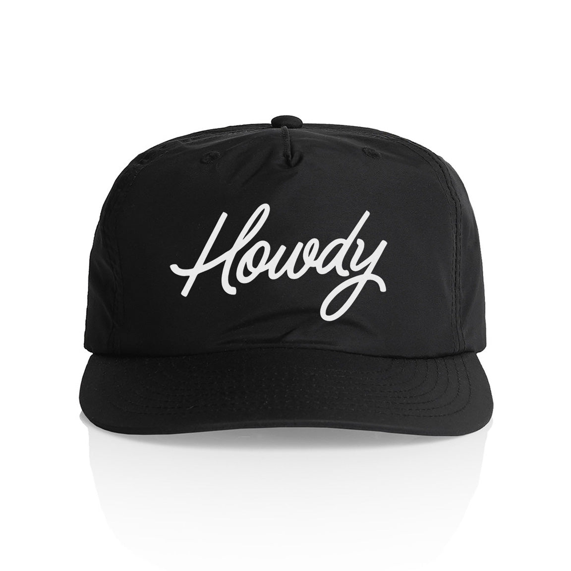 Howdy Cursive Nylon Snapback