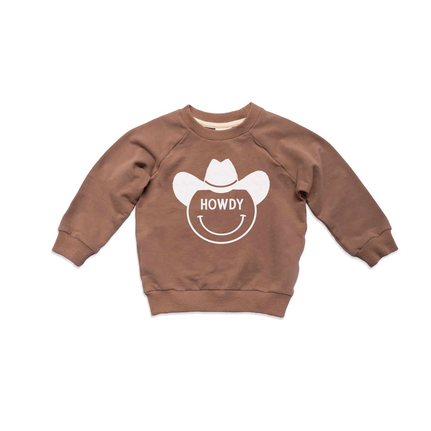 Howdy Bold Cowboy Kids Sweatshirt