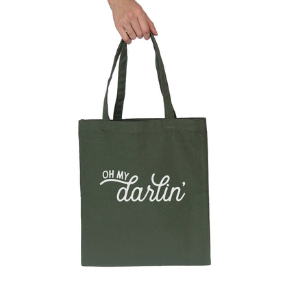 Oh My Darlin' Cursive Tote Bag