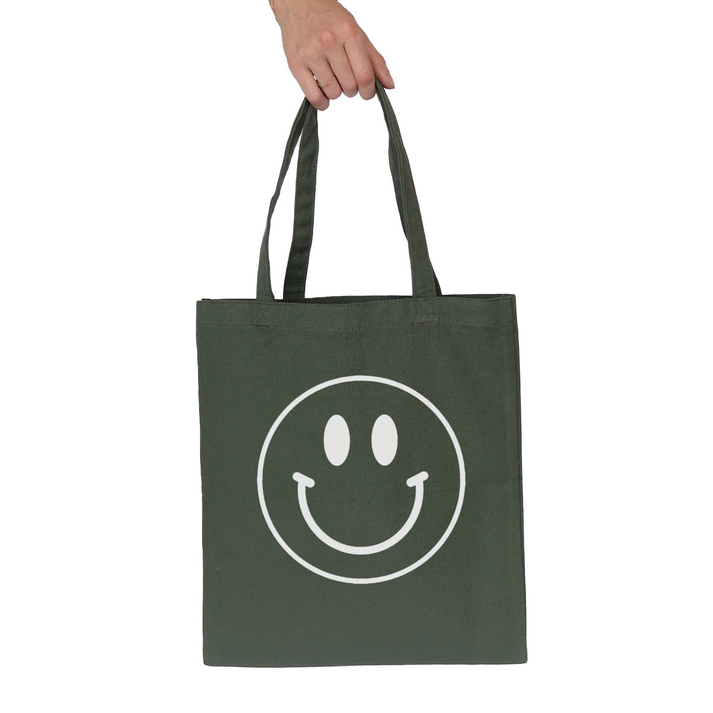 Smiley Face Outline Tote Bag – Frankie Jean
