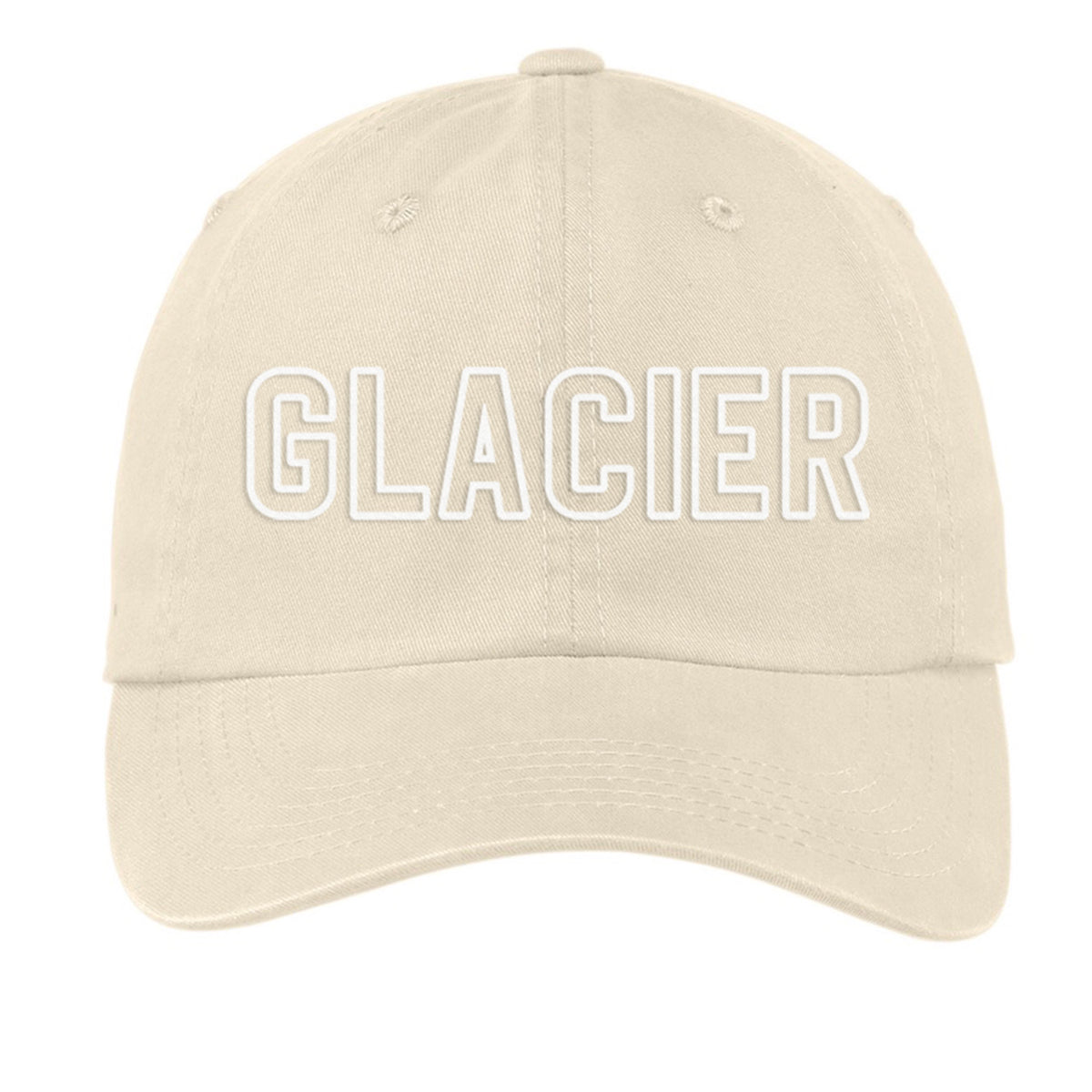Glacier Outline Baseball Cap