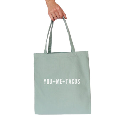 You + Me + Tacos Tote Bag