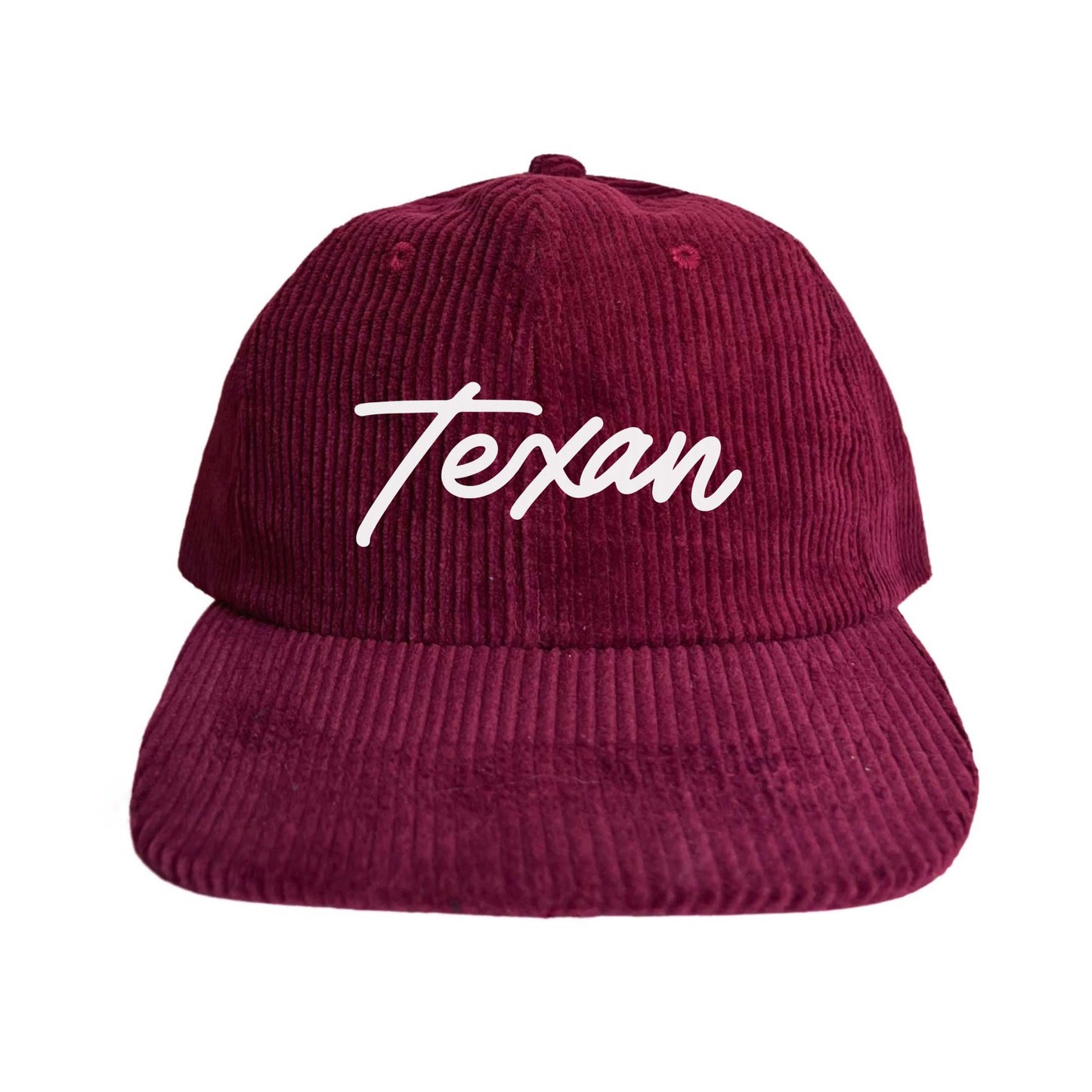 Texan Cursive Corduroy Cap