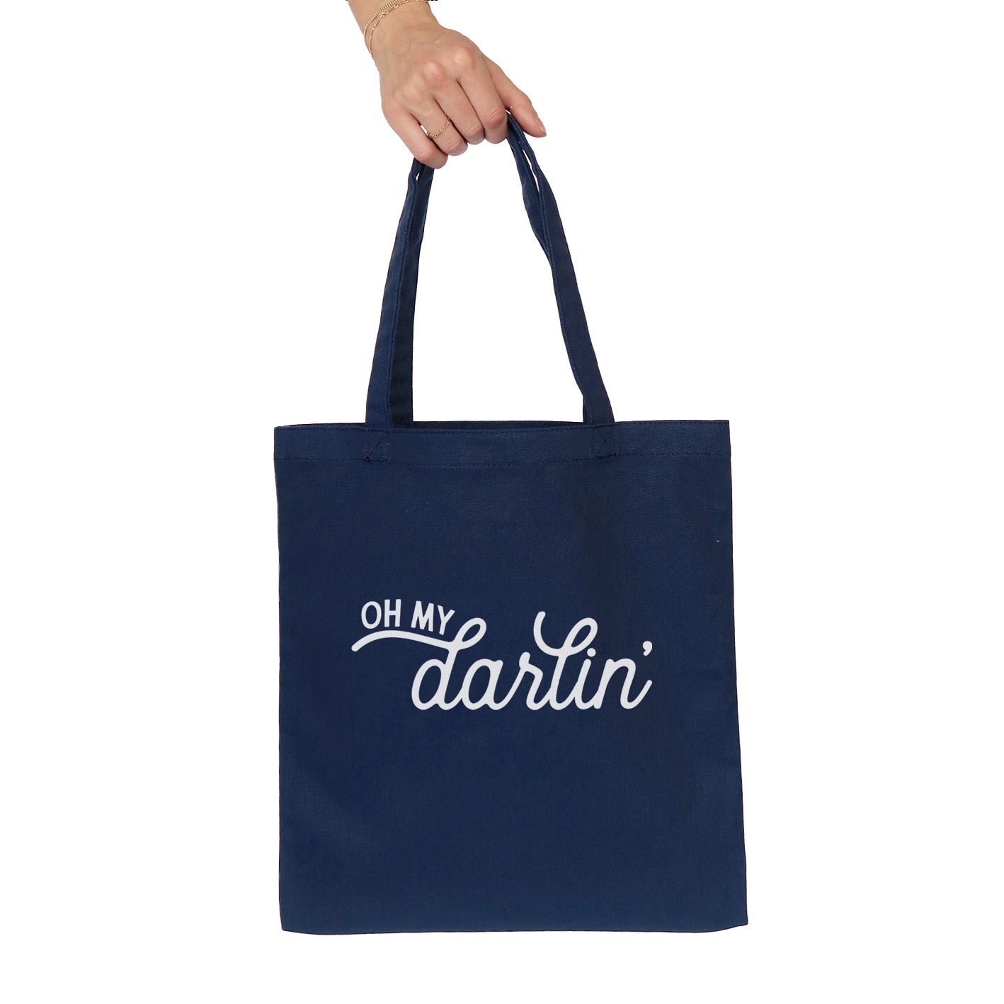Oh My Darlin' Cursive Tote Bag