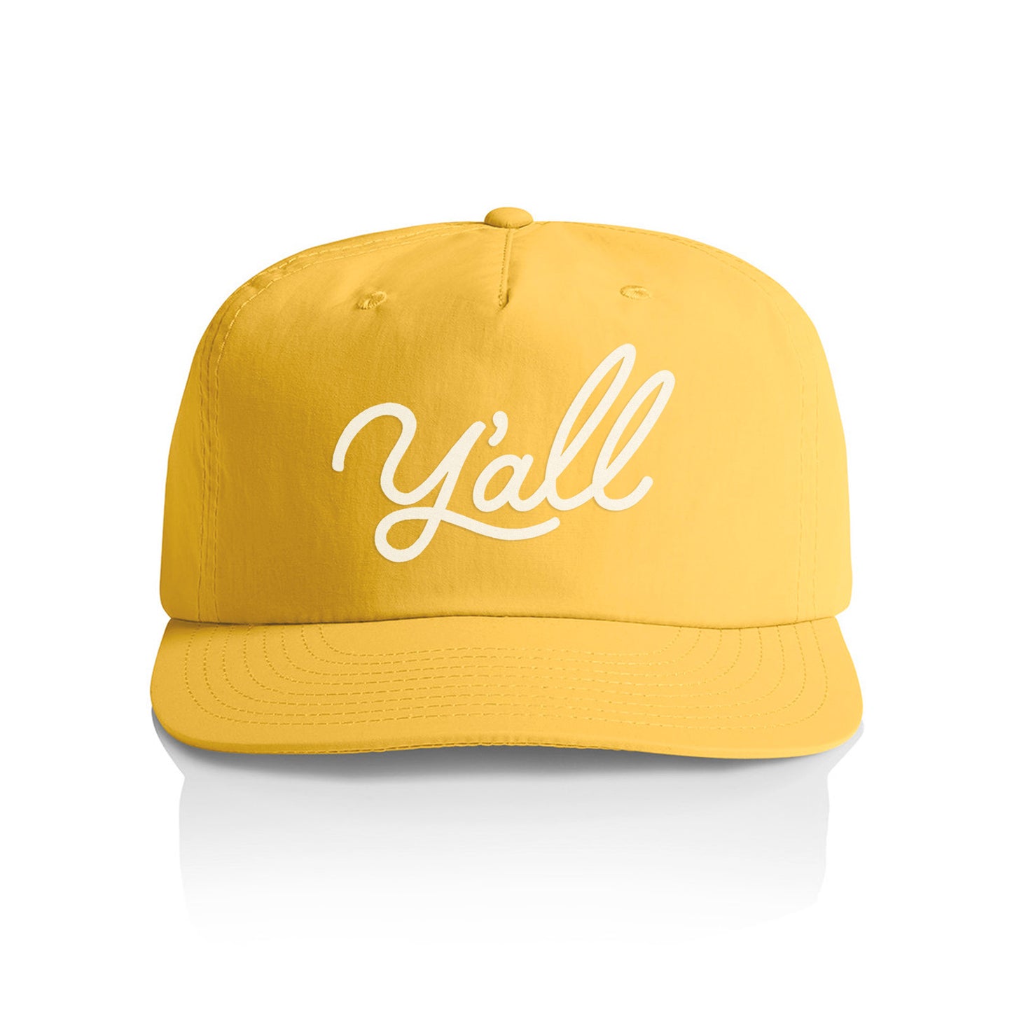 Y'all Cursive Nylon Snapback