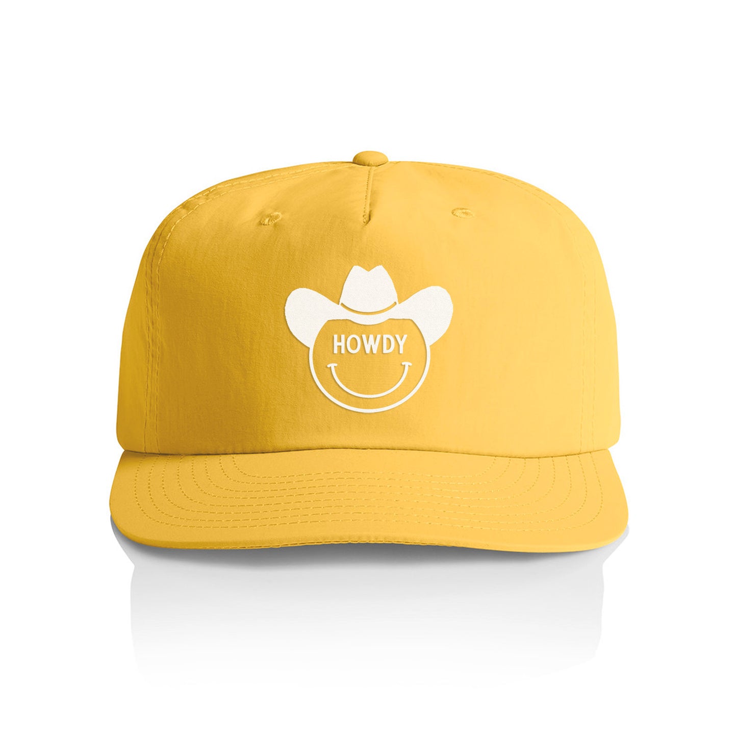 Howdy Cowboy Bold Nylon Snapback