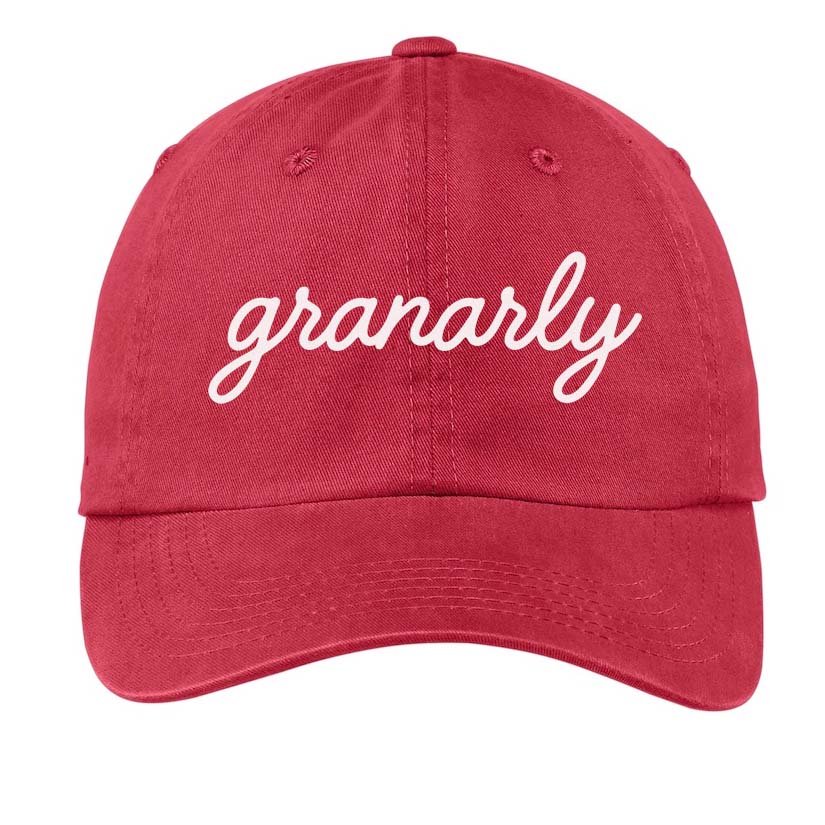 Granarly Cursive Baseball Cap
