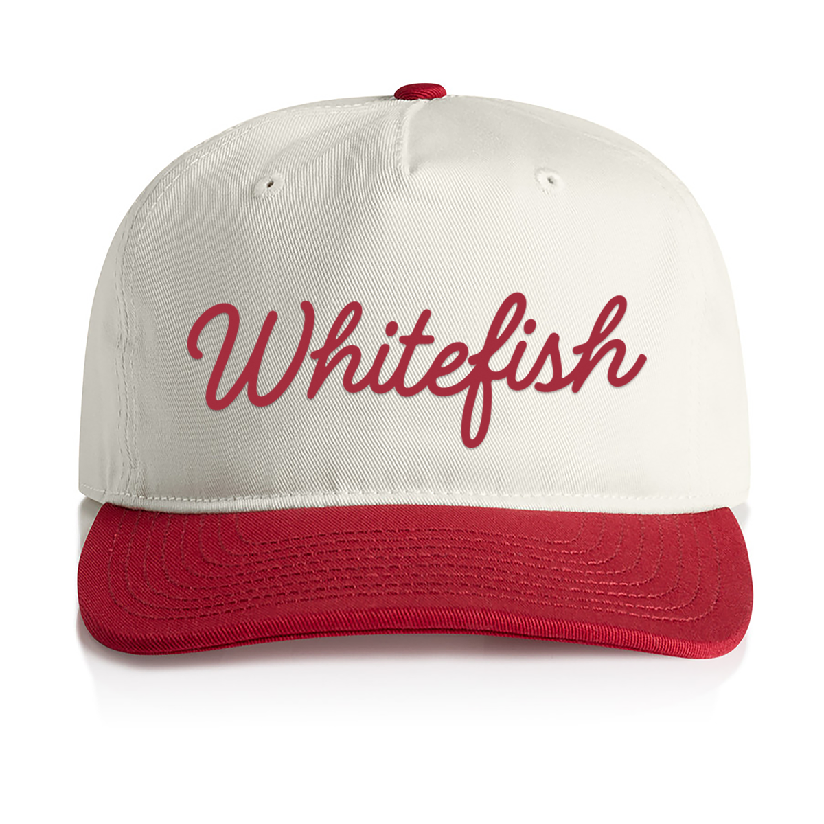 Whitefish Cursive 2 Tone Cap