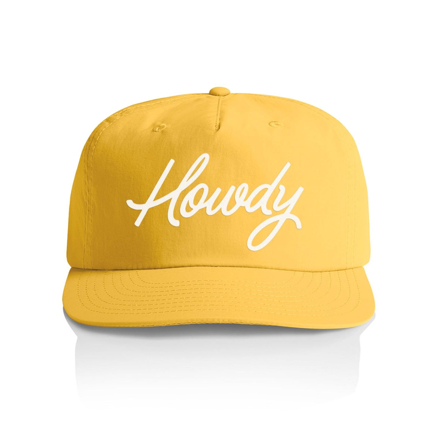 Howdy Cursive Nylon Snapback