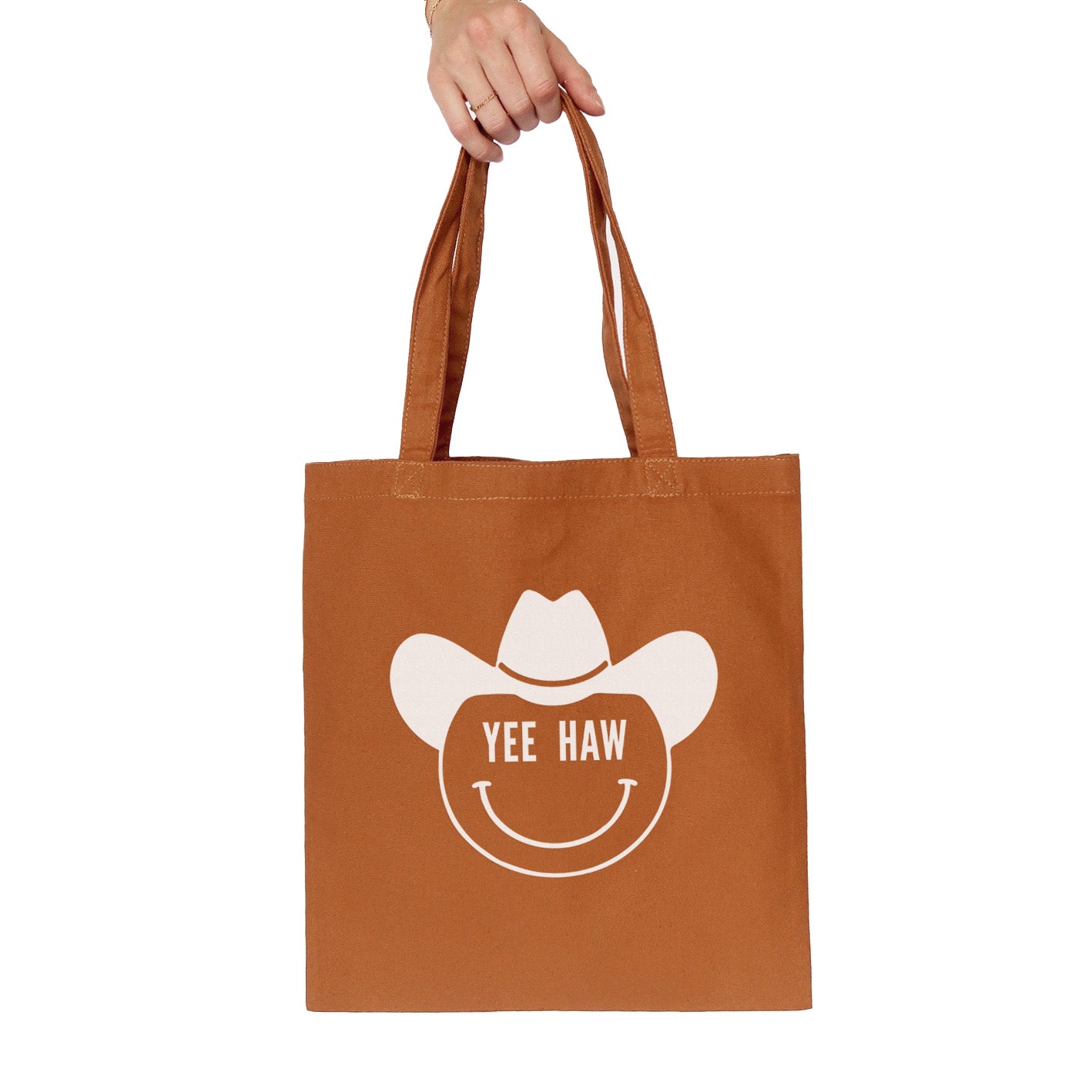 Yee Haw Cowboy Tote Bag