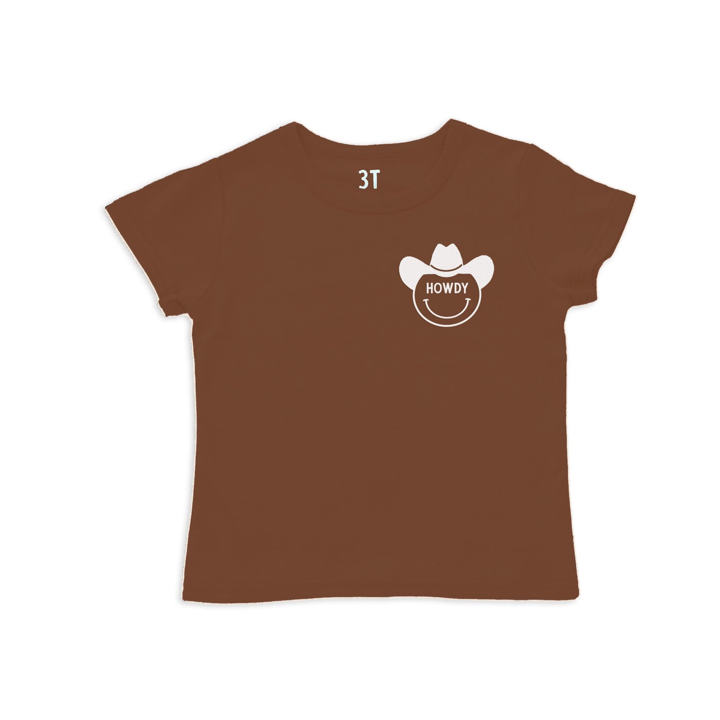 Howdy Bold Cowboy Kids Tee