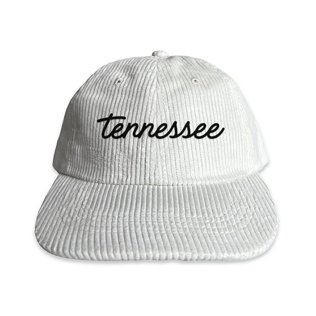 Tennessee Cursive Corduroy Cap
