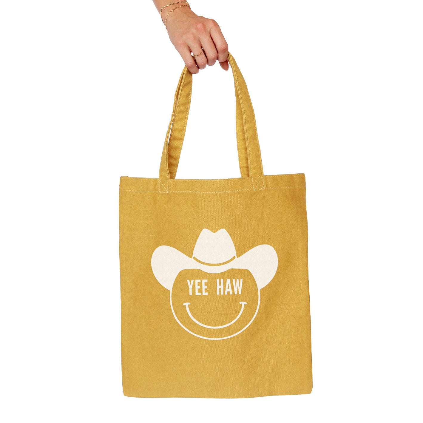 Yee Haw Cowboy Tote Bag