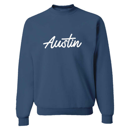 Austin Cursive Sweatshirt