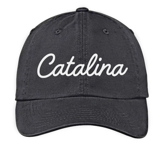 Catalina Cursive Baseball Cap