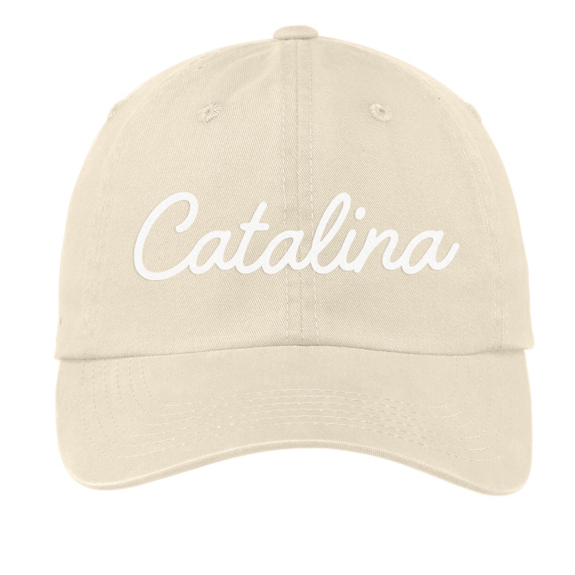 Catalina Cursive Baseball Cap
