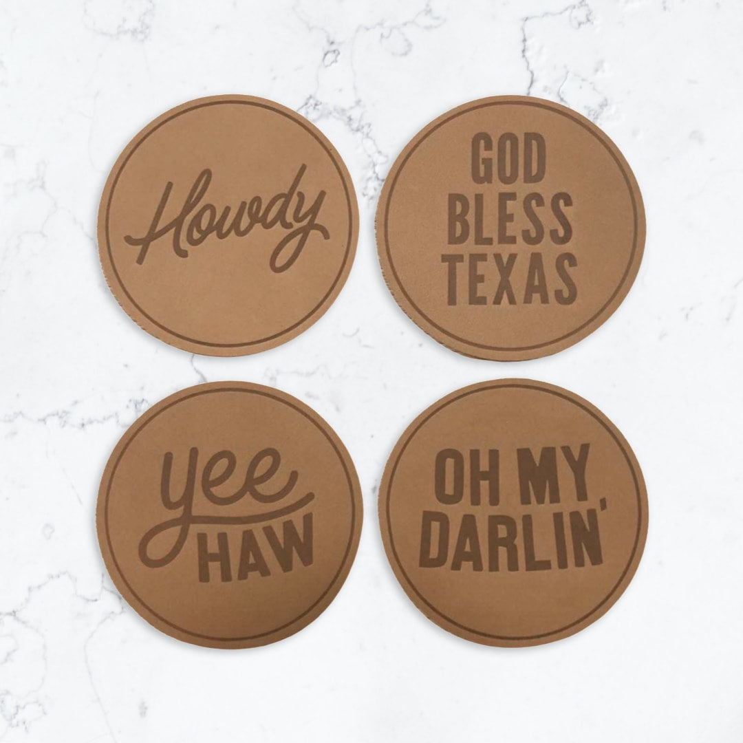 Leather Coasters