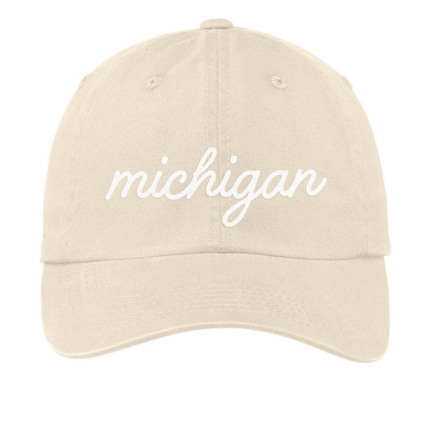 Vintage Fishing Michigan Pun Michigan Fishigan Trucker Hat