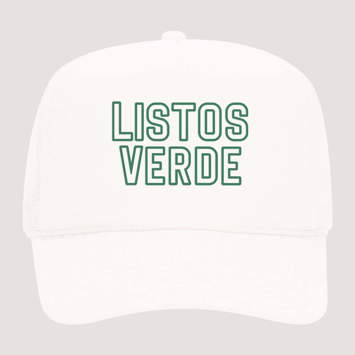 Listos Verde Outline Foam Snapback
