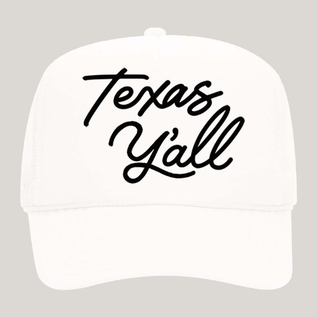 Texas Y'all Foam Snapback