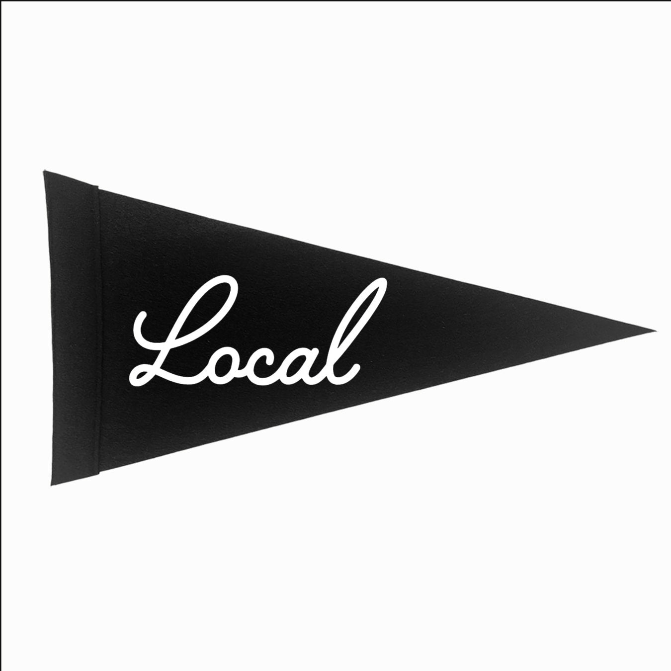 Local Cursive Large Pennant