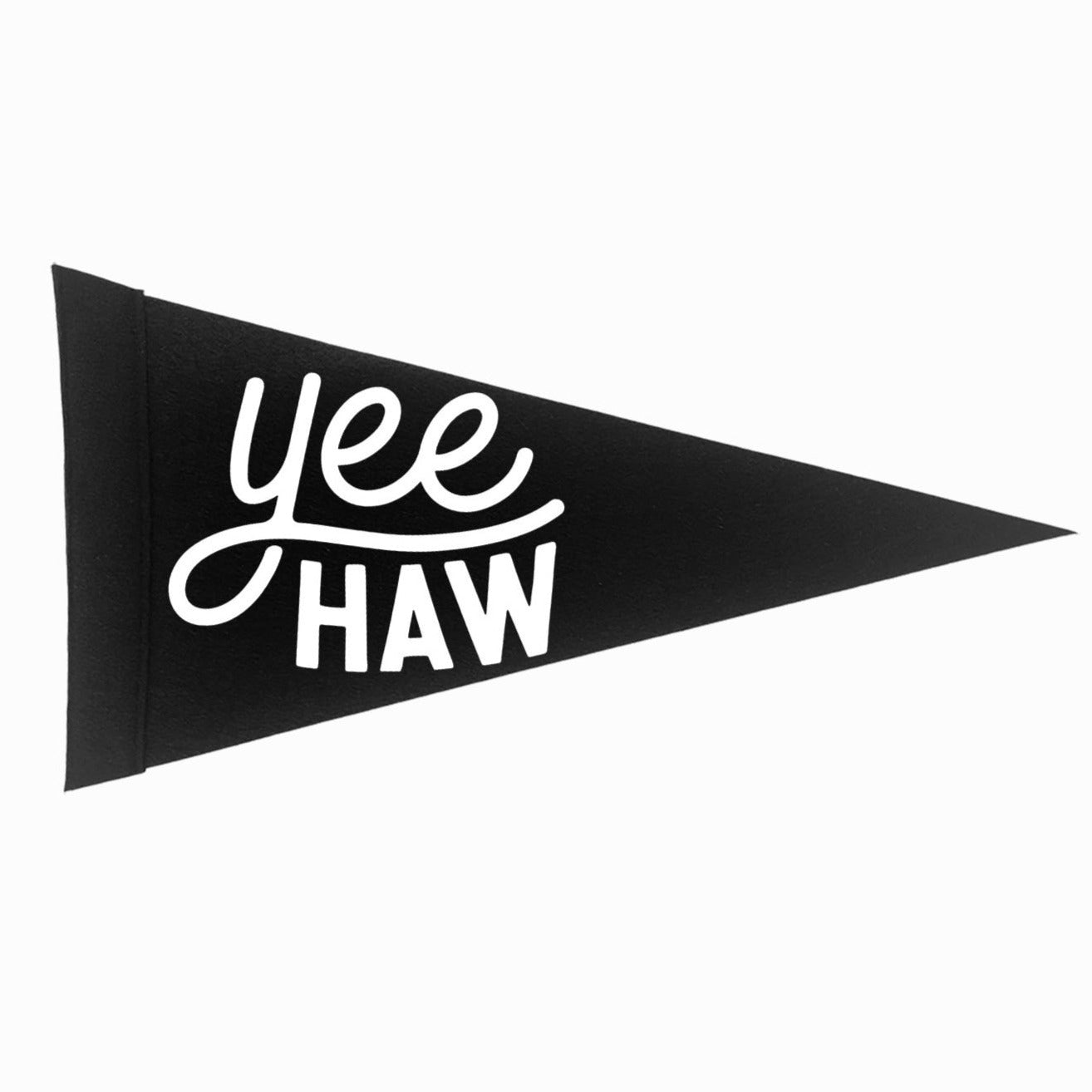 Yee Haw Large Pennant