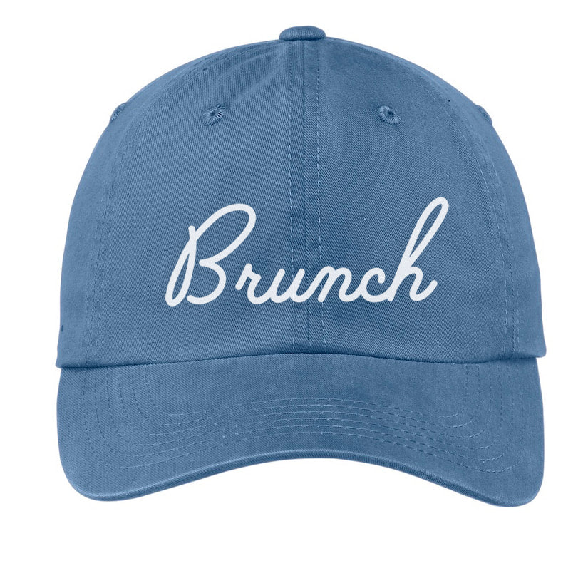 Brunch Cursive Baseball Cap