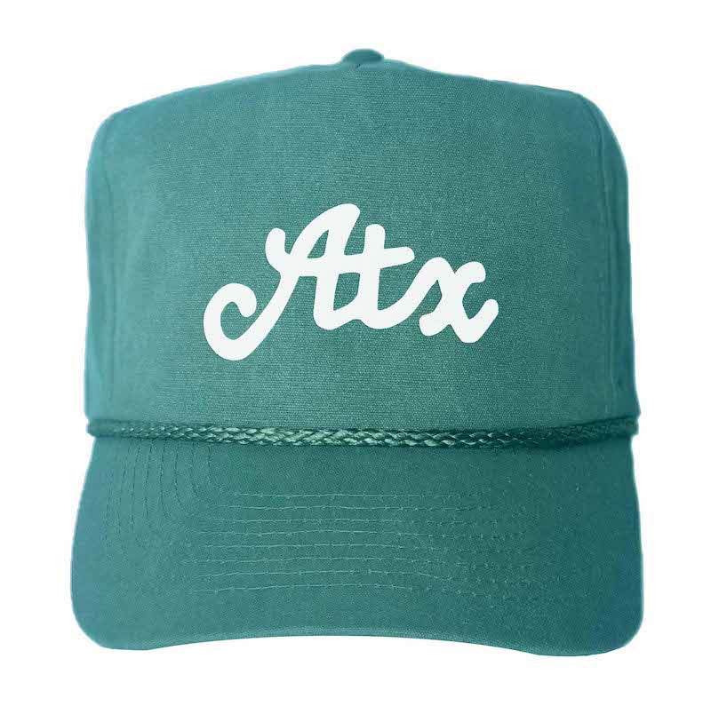 ATX Cursive Canvas Trucker