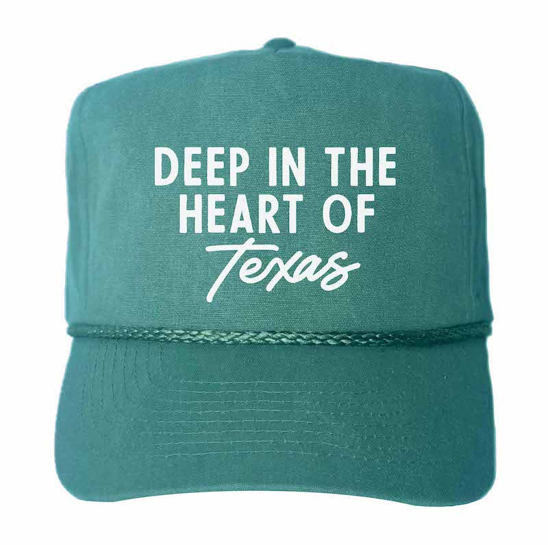Deep in the Heart of Texas Canvas Trucker