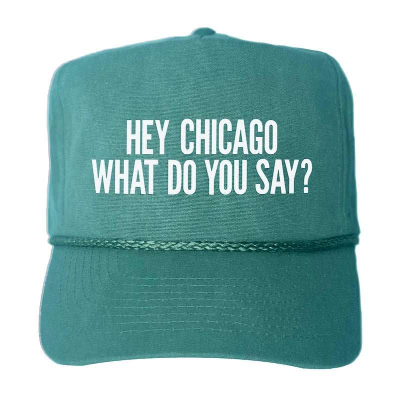 Hey Chicago Canvas Trucker