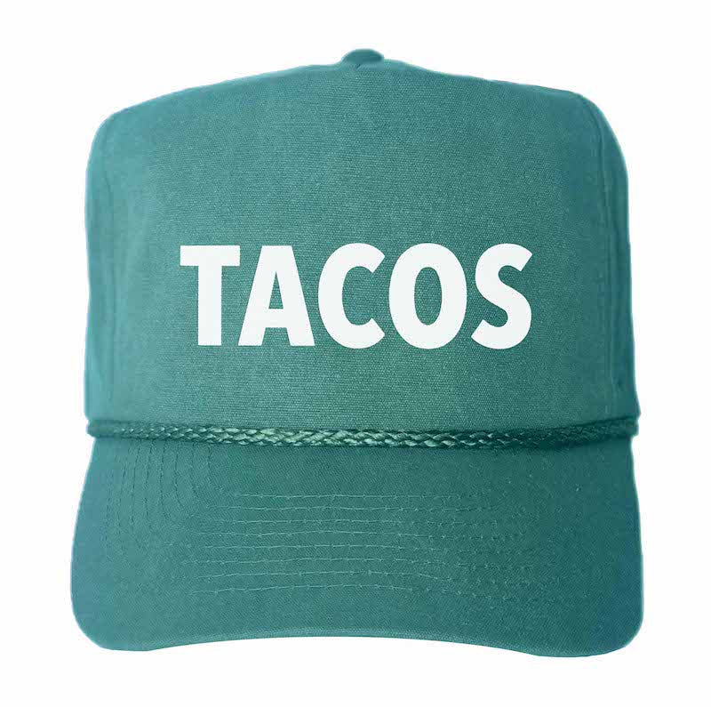 Tacos Canvas Trucker