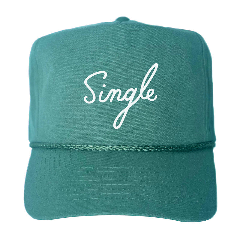 Single Canvas Trucker