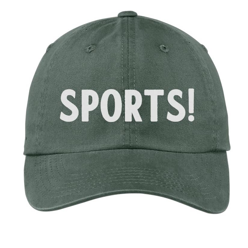 Sports! Baseball Cap Green