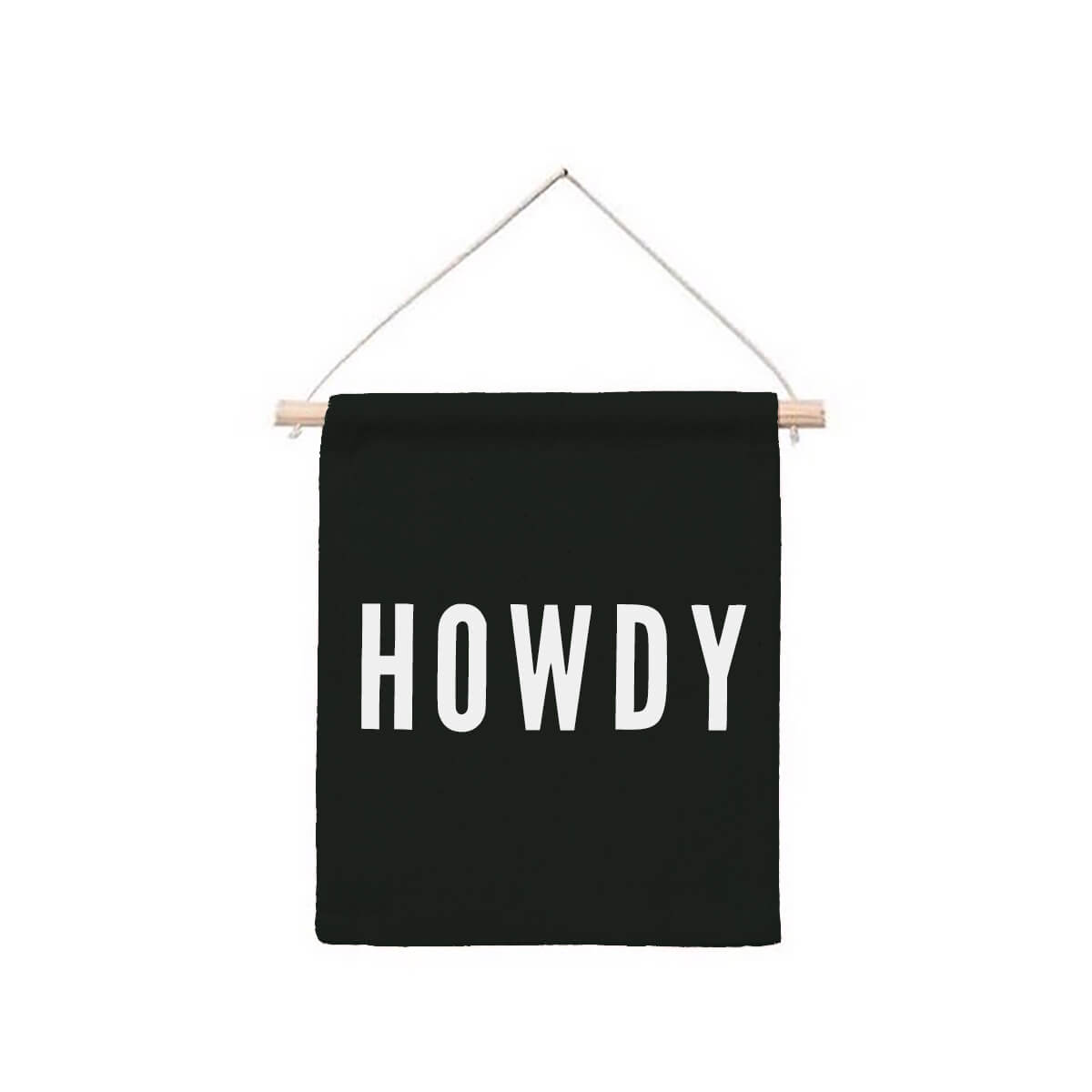 Small Custom Canvas Hanging Banner