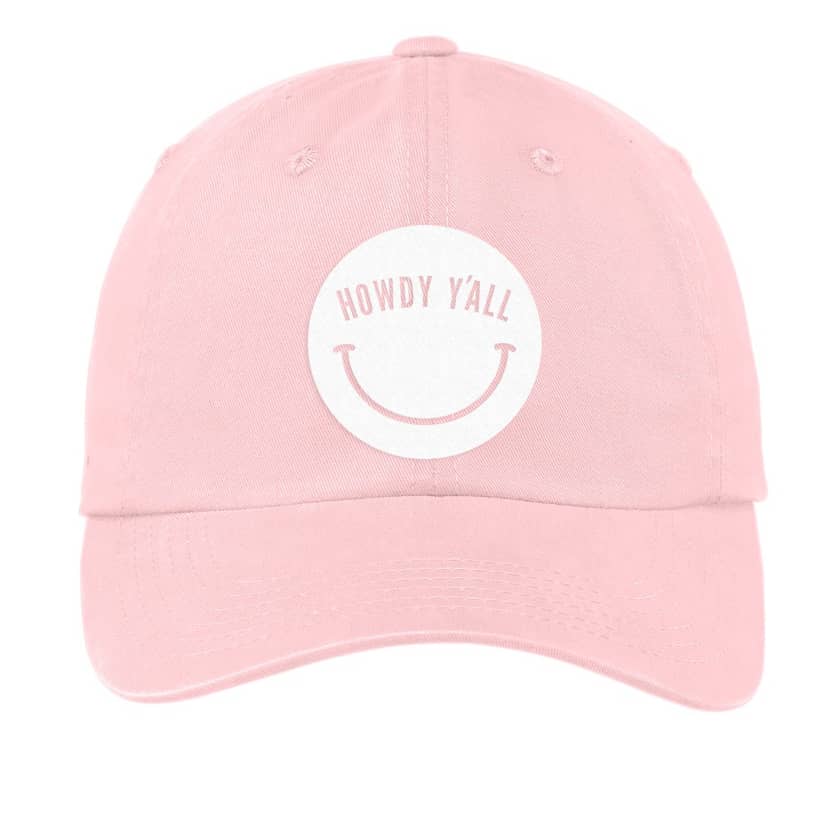 Howdy Y'all Smile Baseball Cap