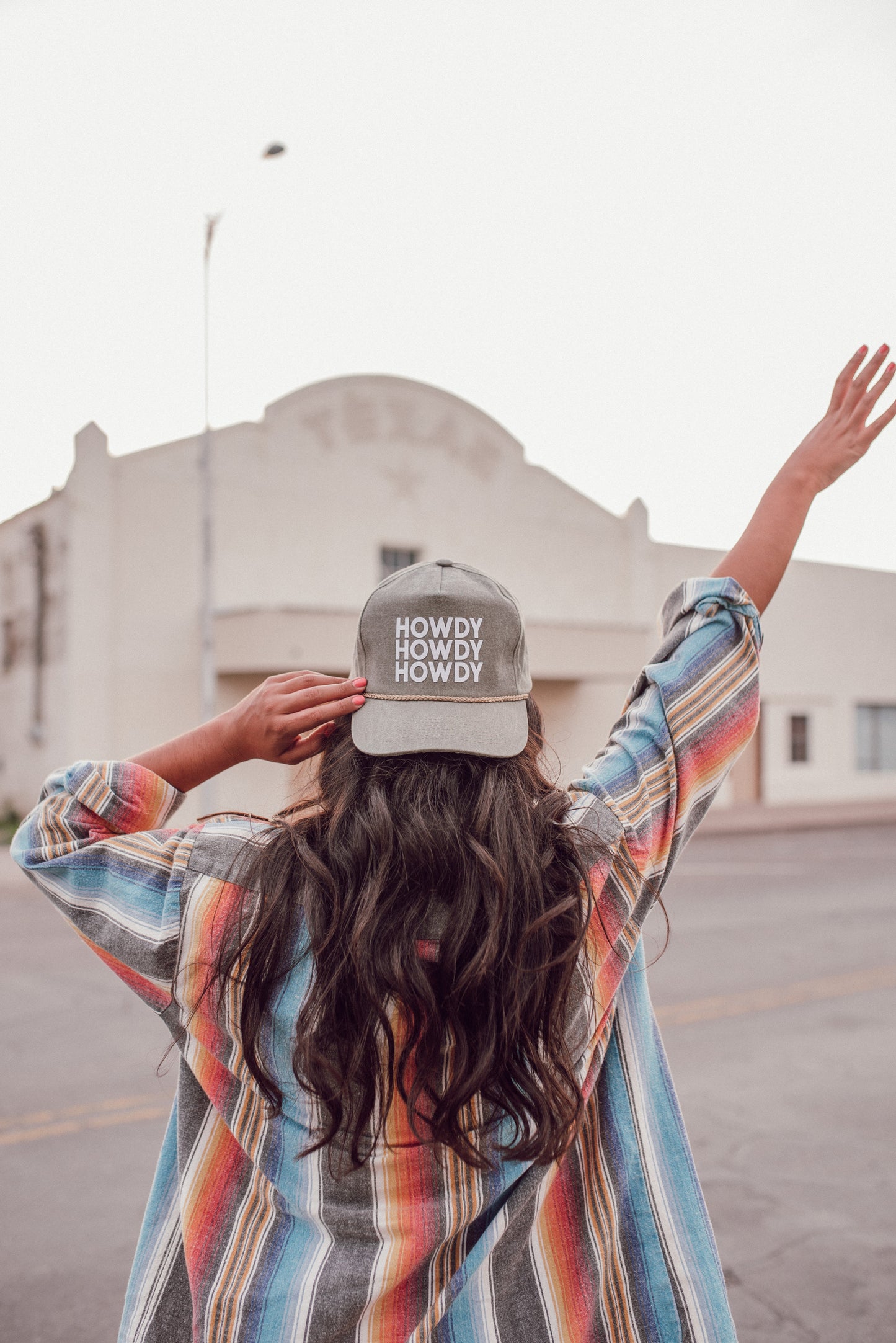 Howdy Howdy Howdy Canvas Trucker