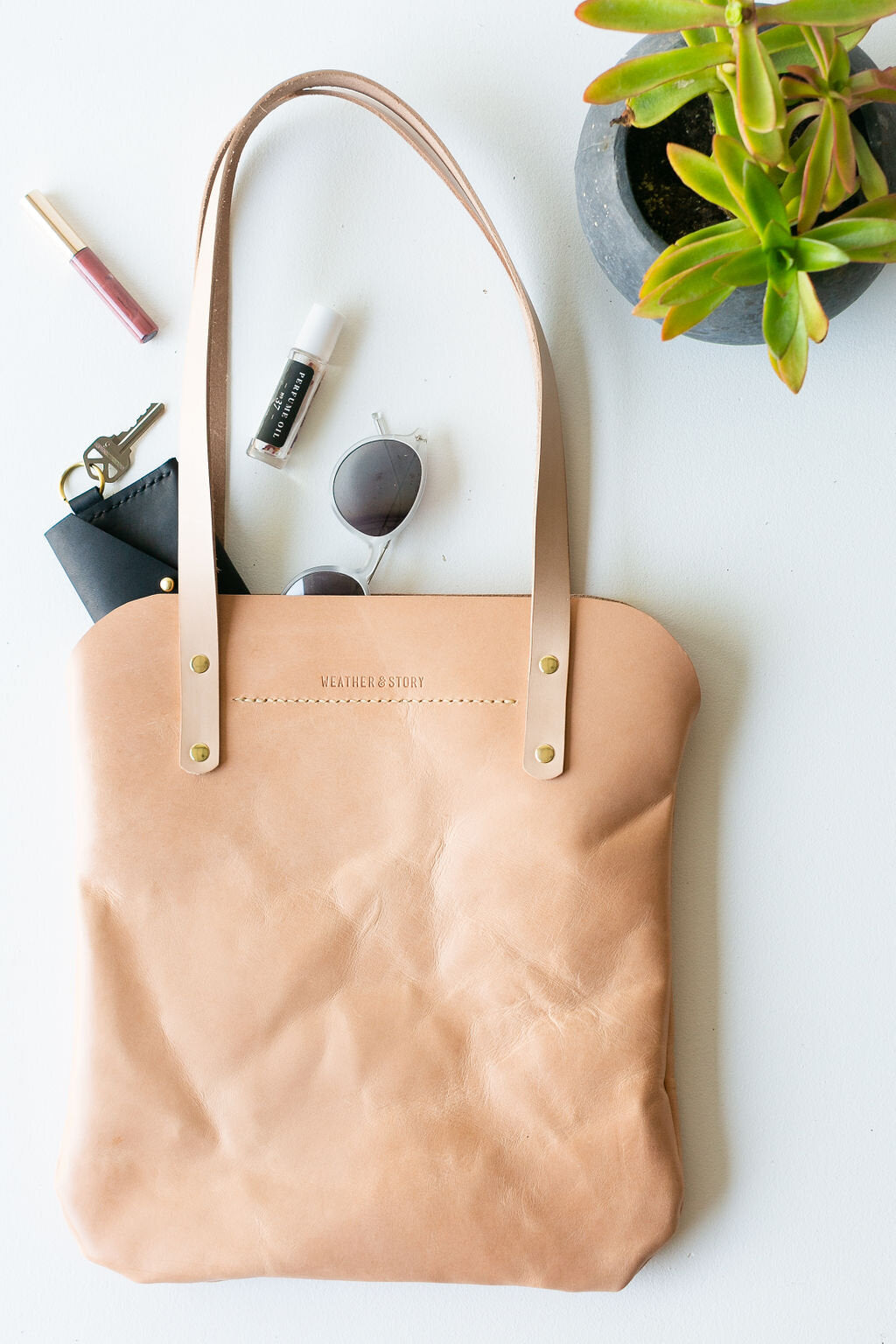 Leather Everyday Tote