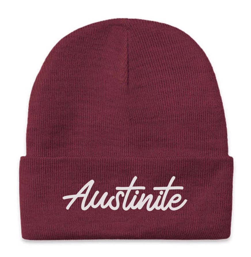 Austinite Cursive Beanie