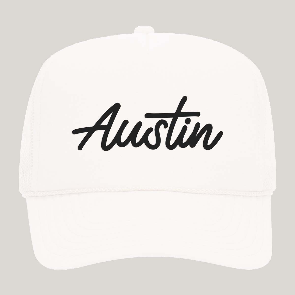 Austin Cursive Foam Snapback